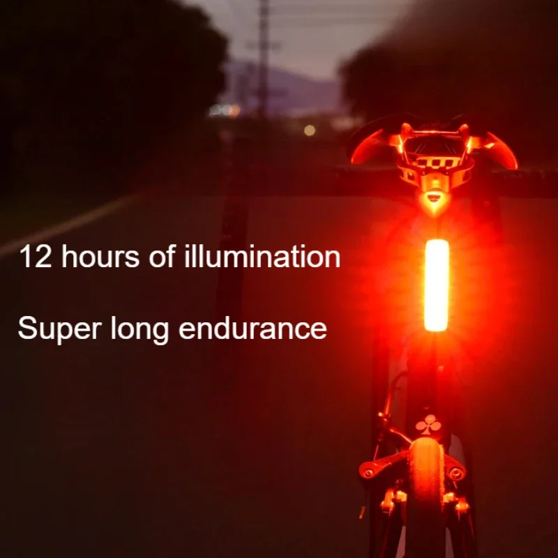 Bicycle Taillight Bicycle Warning Flashlight COD Highlight Night Super Bright Endurance Installation Simple Bicycle Equipment