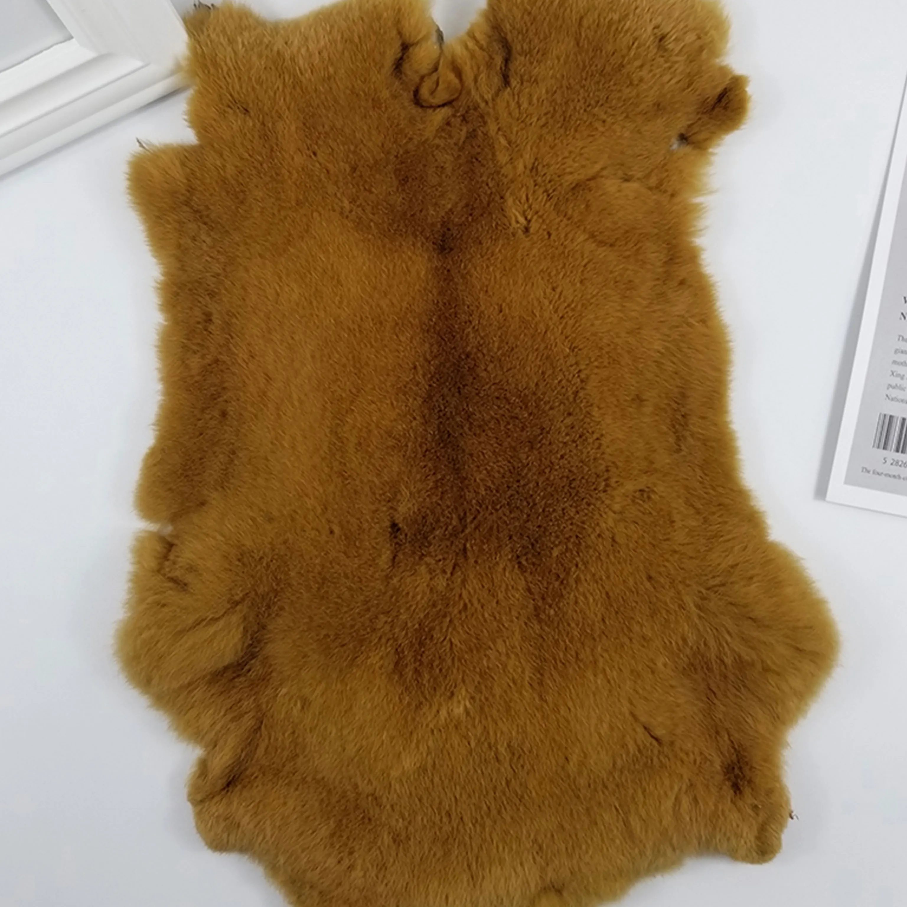 LAREET Nature Cowhide Fur Pelts Leather Fur Home Decoration  Accessories High Quality