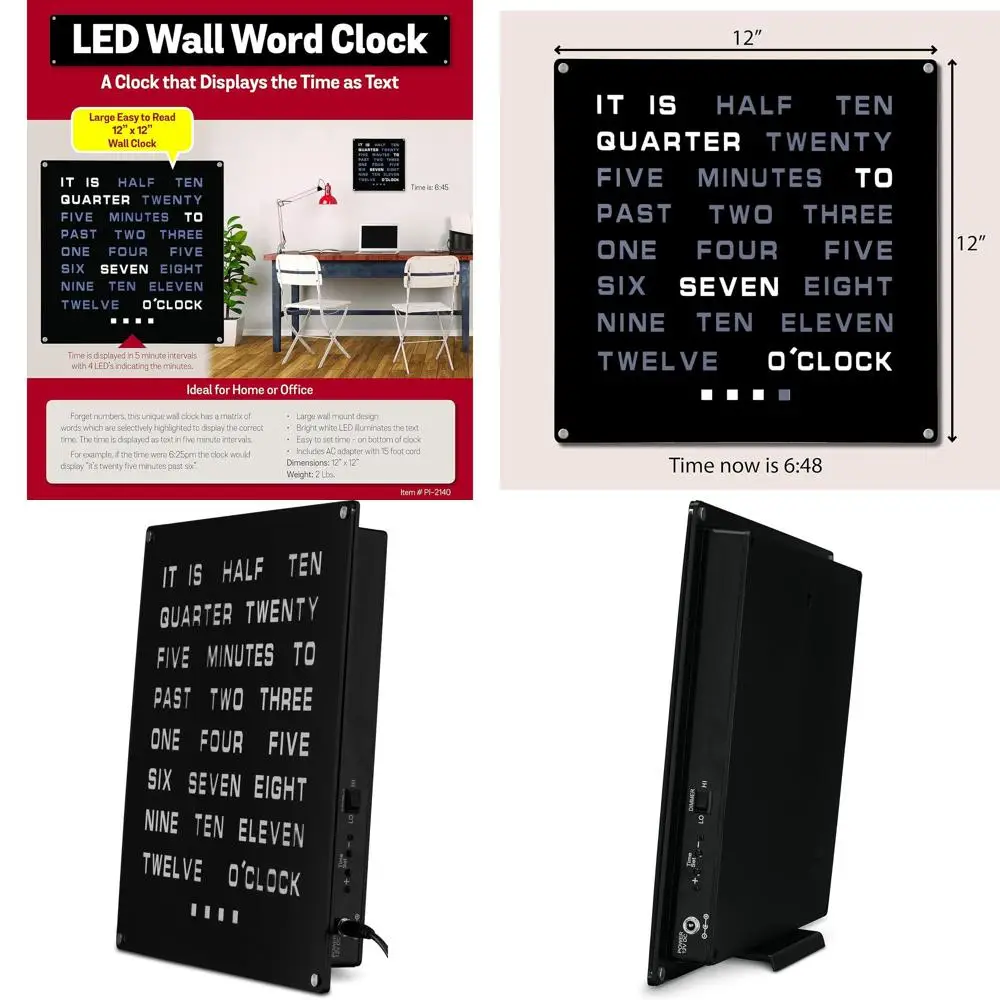Led Word Clock - Di…