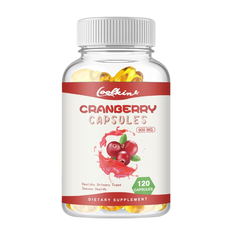 Cranberry Capsules - Cleaning The Kidneys Support Bladder & Urinary Tract Health