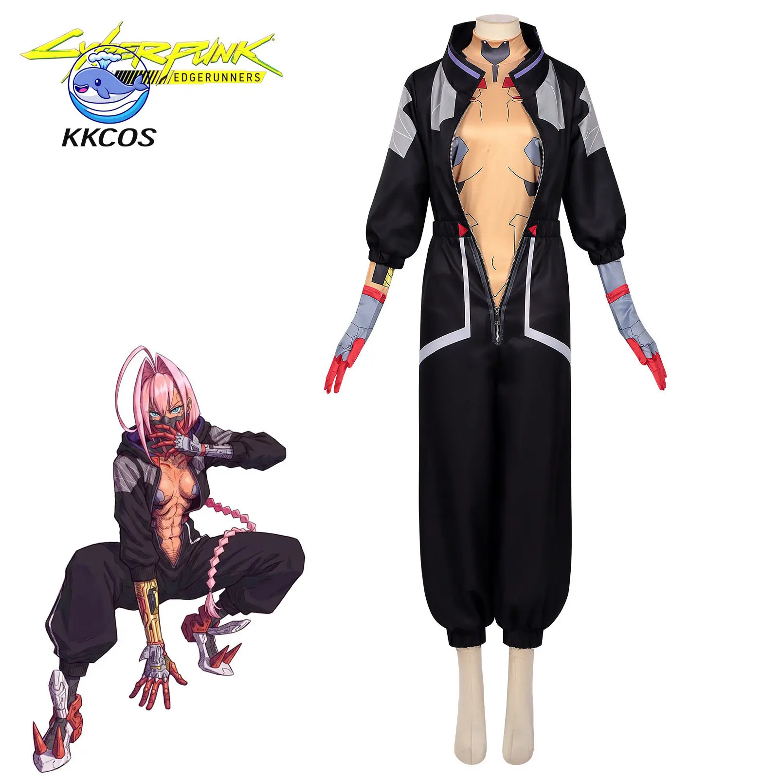KKCos Talia Yang ‌ Disfraz de Cosplay, Conjunto Completo, Ropa de Juego de Rol de Anime, para Halloween, Carnaval y Fiestas
