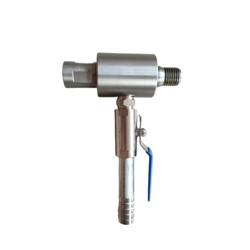 

Handheld water drill 4 points water inlet water injector pipe laying machine water injector high pressure resistant