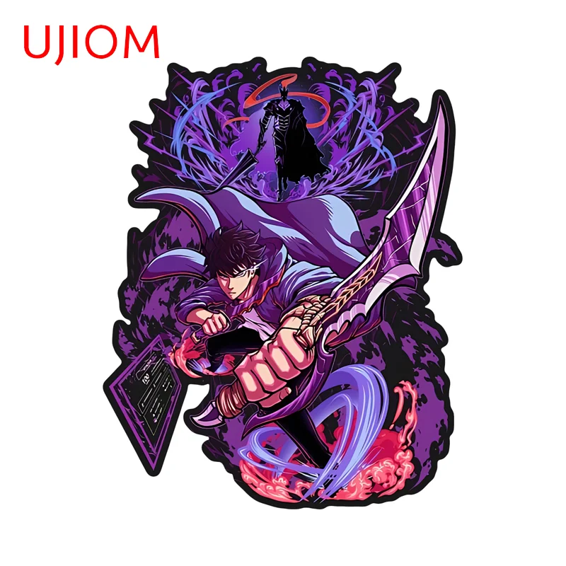 UJIOM Anime Solo Sung Jin-Woo High Quality Wall Sticker Delicate Personality Picture Living Room Decal PVC Adhesive Wallpapers