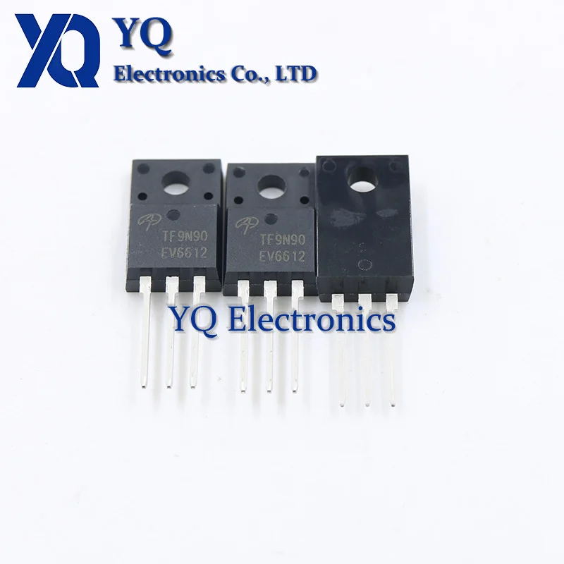 10PCS/lot AOTF9N90 TF9N90 TO-220F MOSFET 900V 9A N-channel MOS transistor