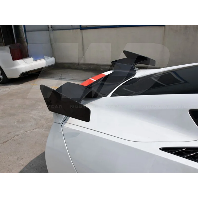 for  Chevrolet C7 Z06 2015-2017 Td Style Carbon Fiber Rear Spoiler