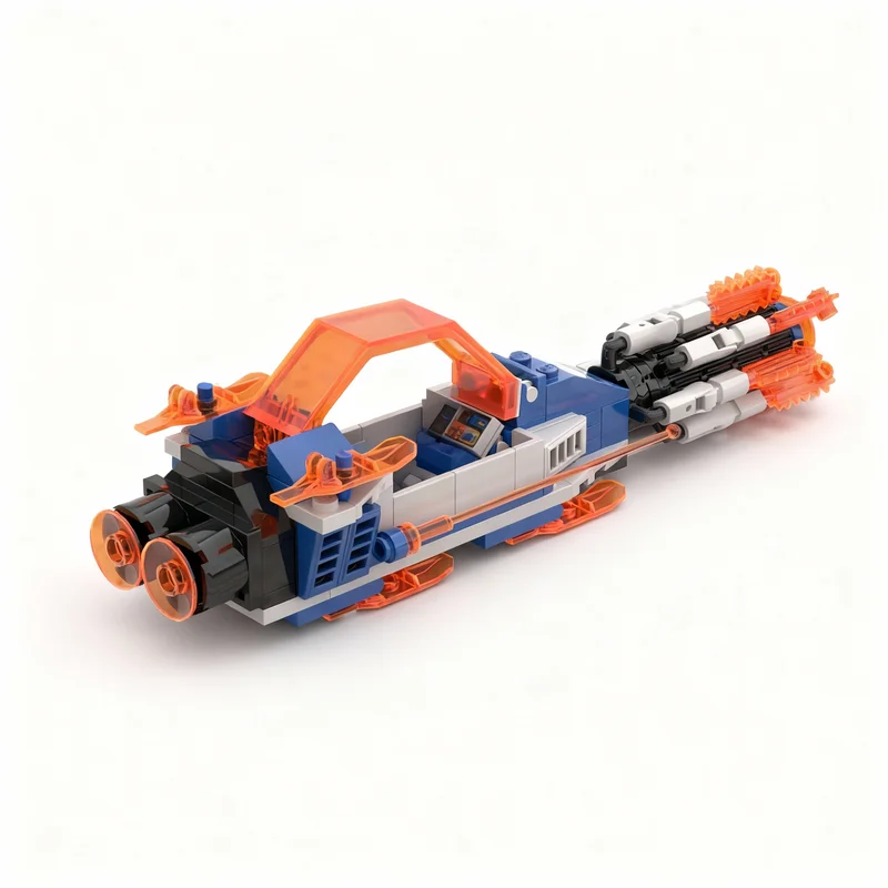 126pcs MOC Ice Planet Driller Space Model Building Blocks Architecture Toy Creative Idea Education Christmas Gift Kids Birthday