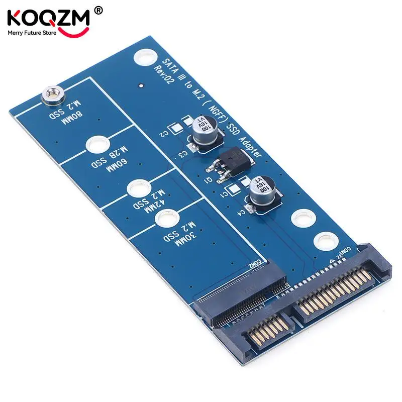 1pc Add On Card NGFF M.2 Adapter M2 SATA3 Raiser M.2 To SATA Adapter SSD M2 To SATA Expansion Card B Key Suppor 30/42/60/80mm