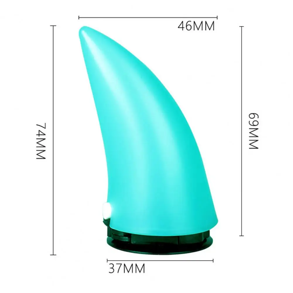 Мотоциклетный шлем, рога дьявола, разноцветный Хэллоуин, велосипедный MTB шлем, рог, электрический велосипед, автомобильный Стайлинг, украшения, наклейки на шлем