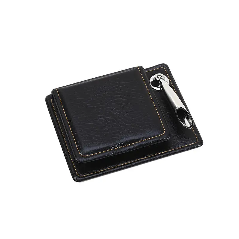 PU Memo Box Thank You Sticky Note Holder with Calendar Desk Office Appreciation Gift Desktop Memo Storage Organizer Accessory