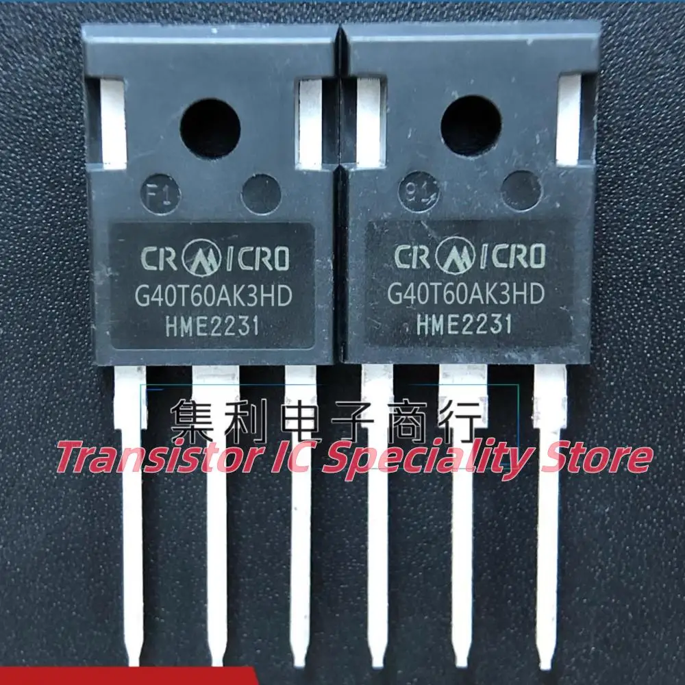 5PCS-10PCS  G40T60AK3HD  IGBT 600V 40A CRG40T60AK3HD  Best Quality Imported  Original