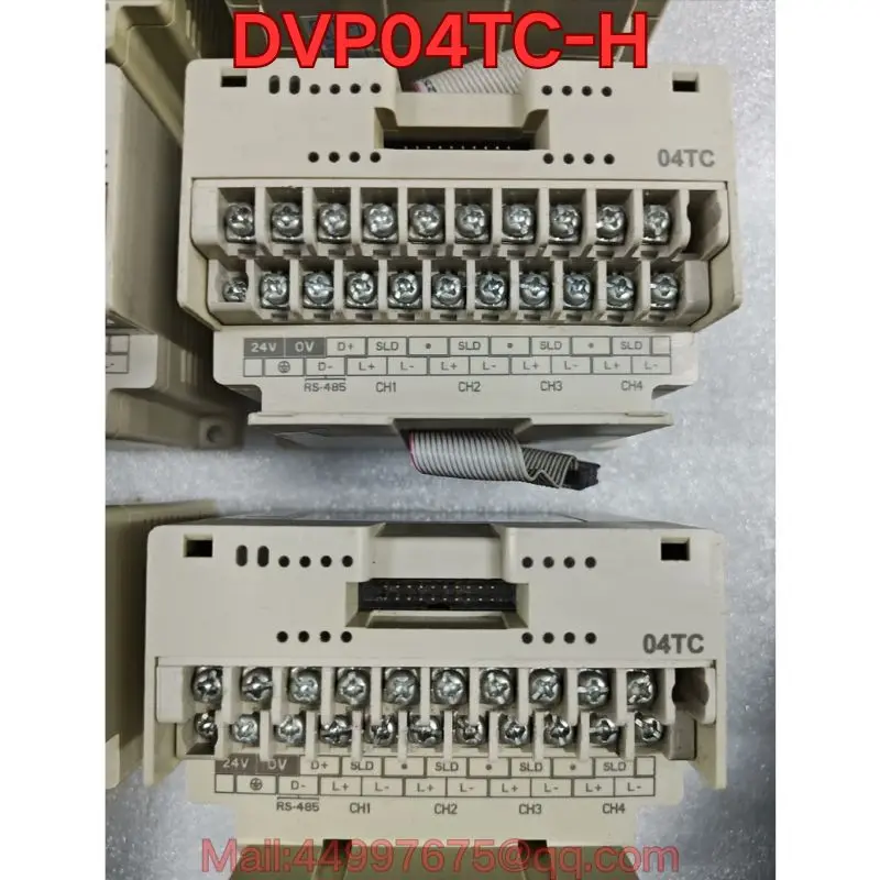 Second-hand DVP04TC-H DVP04TC-H2 PLC module functional test is normal Latest prices for August 2026