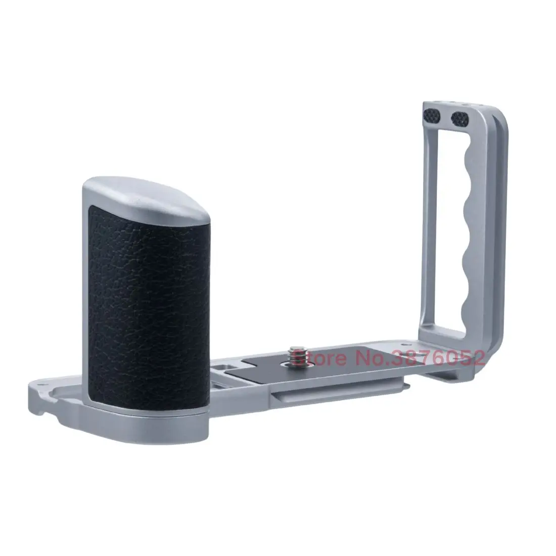 

PEIPRO GFX100RF U-Shape Quick Release Camera Bracket Hand Grip (Genuine Leather Wrap) Designed for Fujifilm GFX100RF Camera