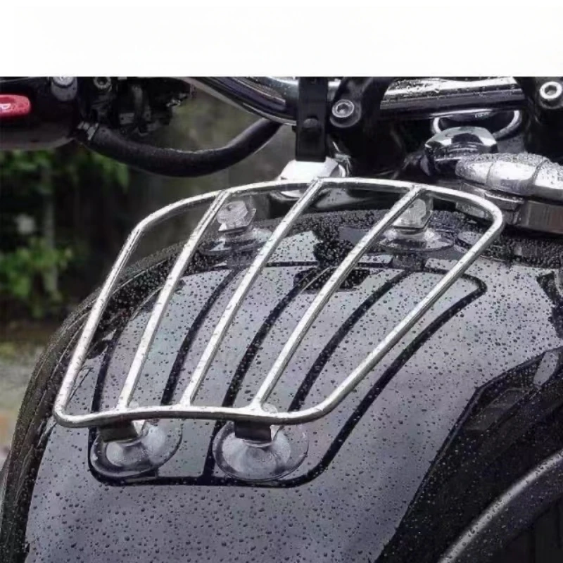 Suction Cups Fuel Gas Tank Luggage Rack Motorcycle  Hold Bag Bike Scooter For Triumph Bonneville Thruxton CB1100 Honda Universa