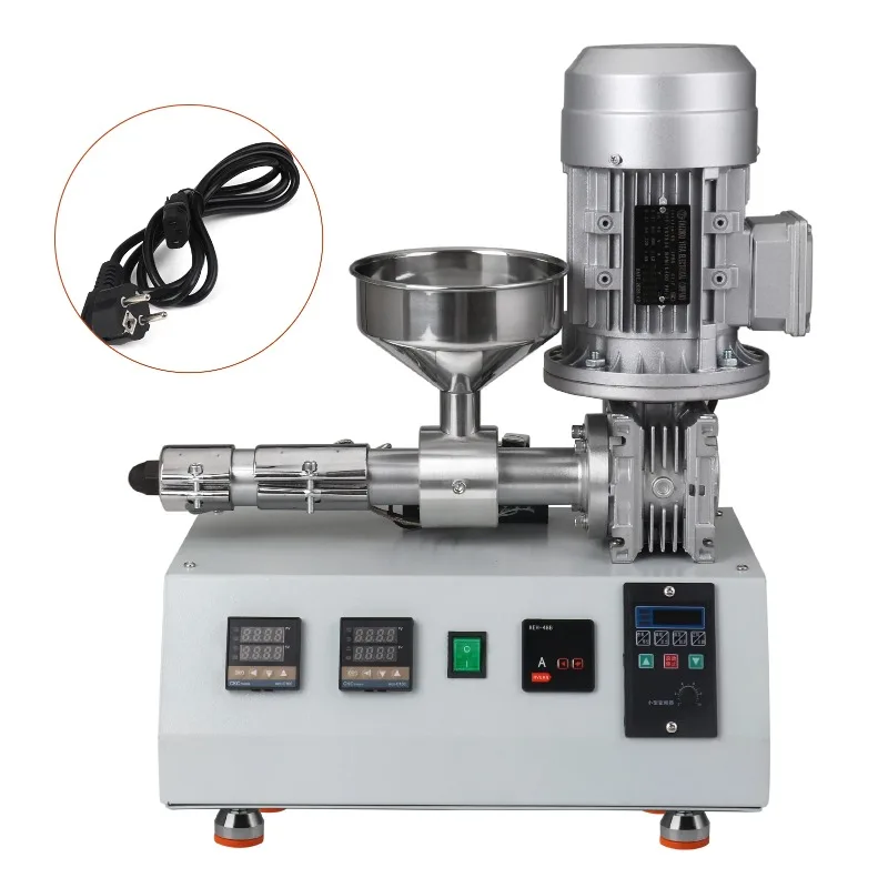 Small Desktop Single Screw Plastic Extruder Laboratory Injection Molding Machine for PP PE 3D Printing Filament Production Line