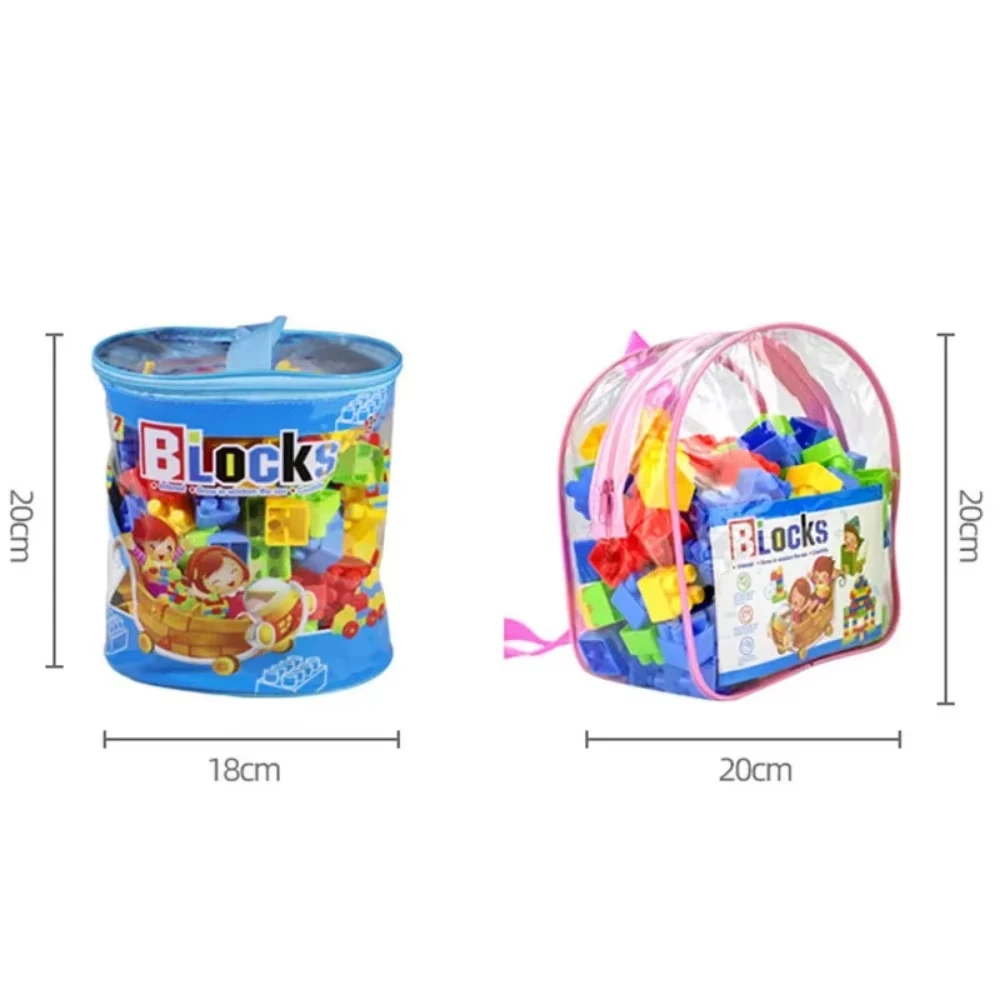 100/130pcs children's assembled stacking  toys,large particles of building blocks,children's early education educational toys