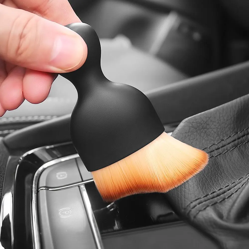 

Car Interior Cleaning Tool Air Conditioner Air Outlet Cleaning Brush Car Brush Car Crevice Dust Removal Artifact Detailing Brush