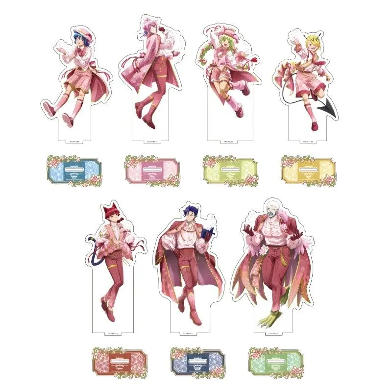 

Mairimashita! Iruma-kun‌ Acrylic Stand Figure Valac Clara Suzuki Iruma Anime Peripheral Fashion Exquisite Desktop Ornament