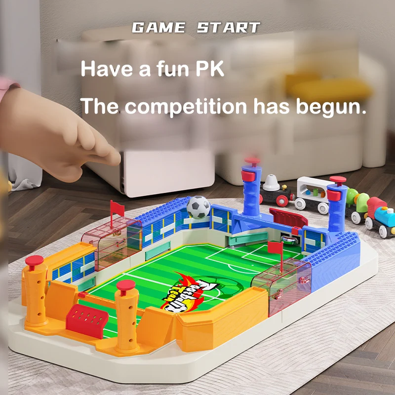 Tischfußballspiel, interaktives Eltern-Kind-Puzzlespiel, Tischfußball, multifunktionale Mini-Tische, Schuss-Fußballspiel, Spielzeug für Kinder