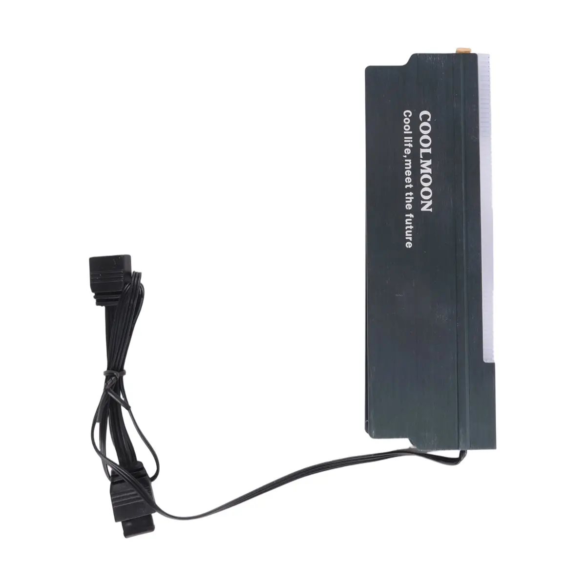 SCLS  1PCS RAM Memory Heat Sink Cooler 5V 3Pin ARGB Addressable Cooling Vest Heatsink Radiator for DDR3 DDR4 DDR5 Grey