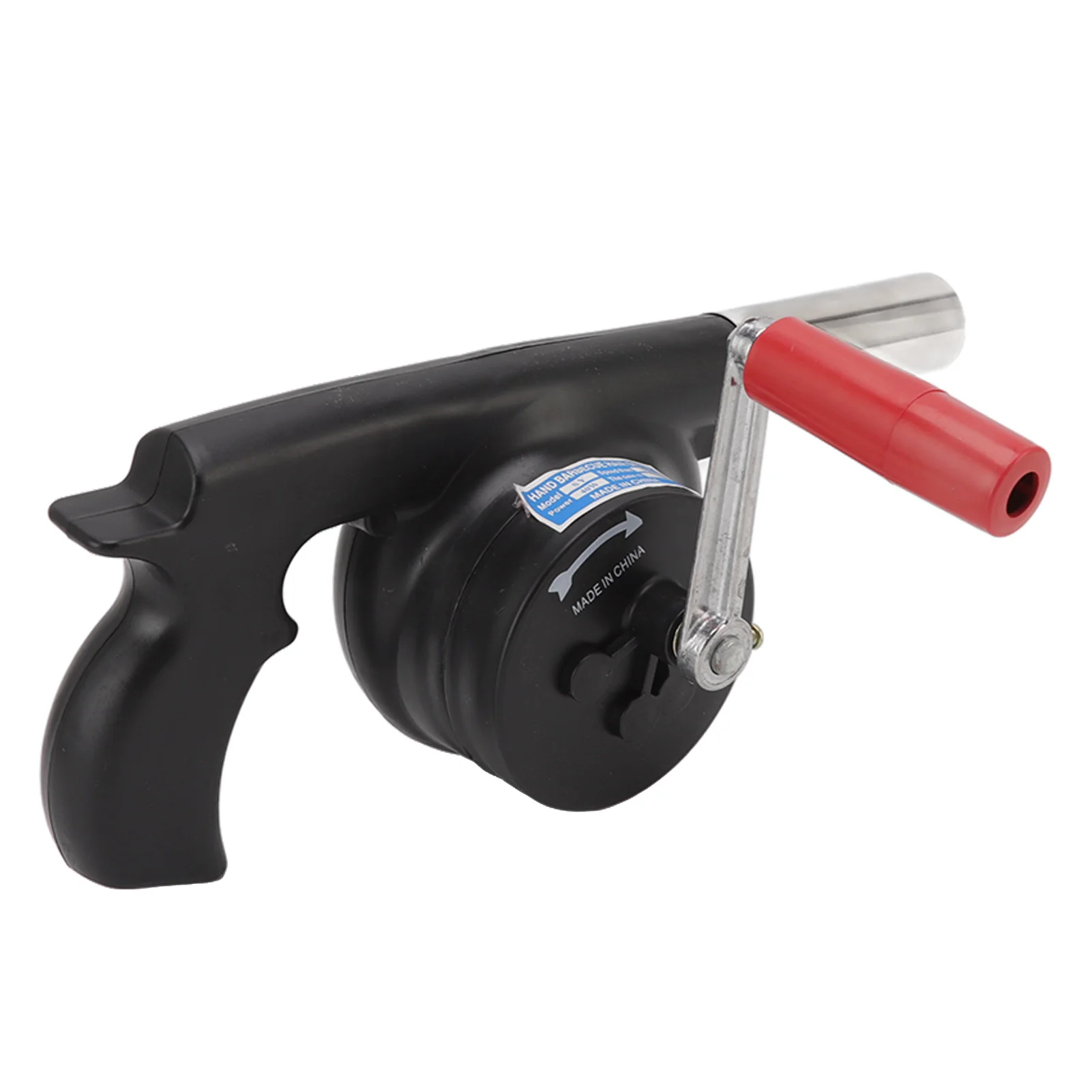 

BBQ Fan Hand Crank BBQ Blower Lightweight Portable ABS Barbecue Fan for Camping Picnic Fireplace Outdoor Barbecue Accessory