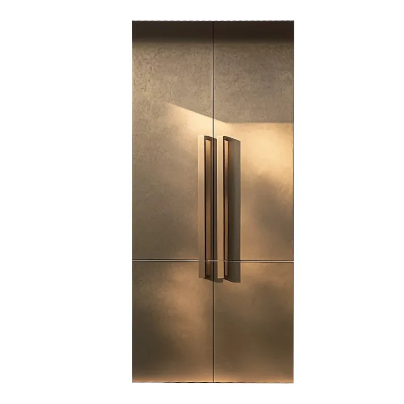 

Сельский самоблокирующийся дом, имитация литого алюминия, входная дверь для виллы, двойная дверь из цинкового сплава, противоугонная входная дверь, зал