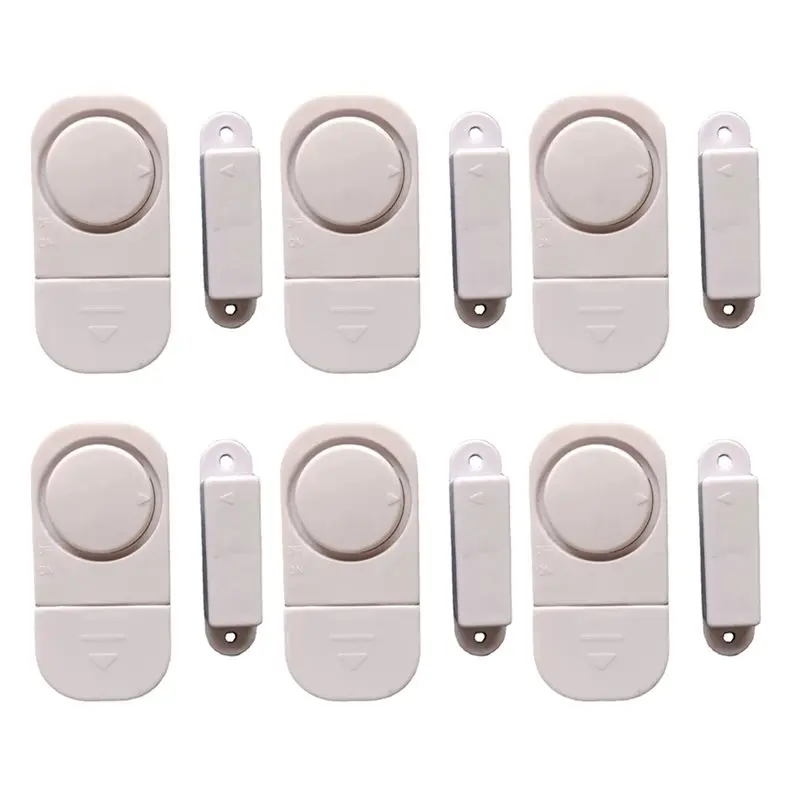 Pro 60Sets Wireless Anti Theft Apartment Burglar Alert Door Alarm Window For Home Security DIY Magnetic Sensor