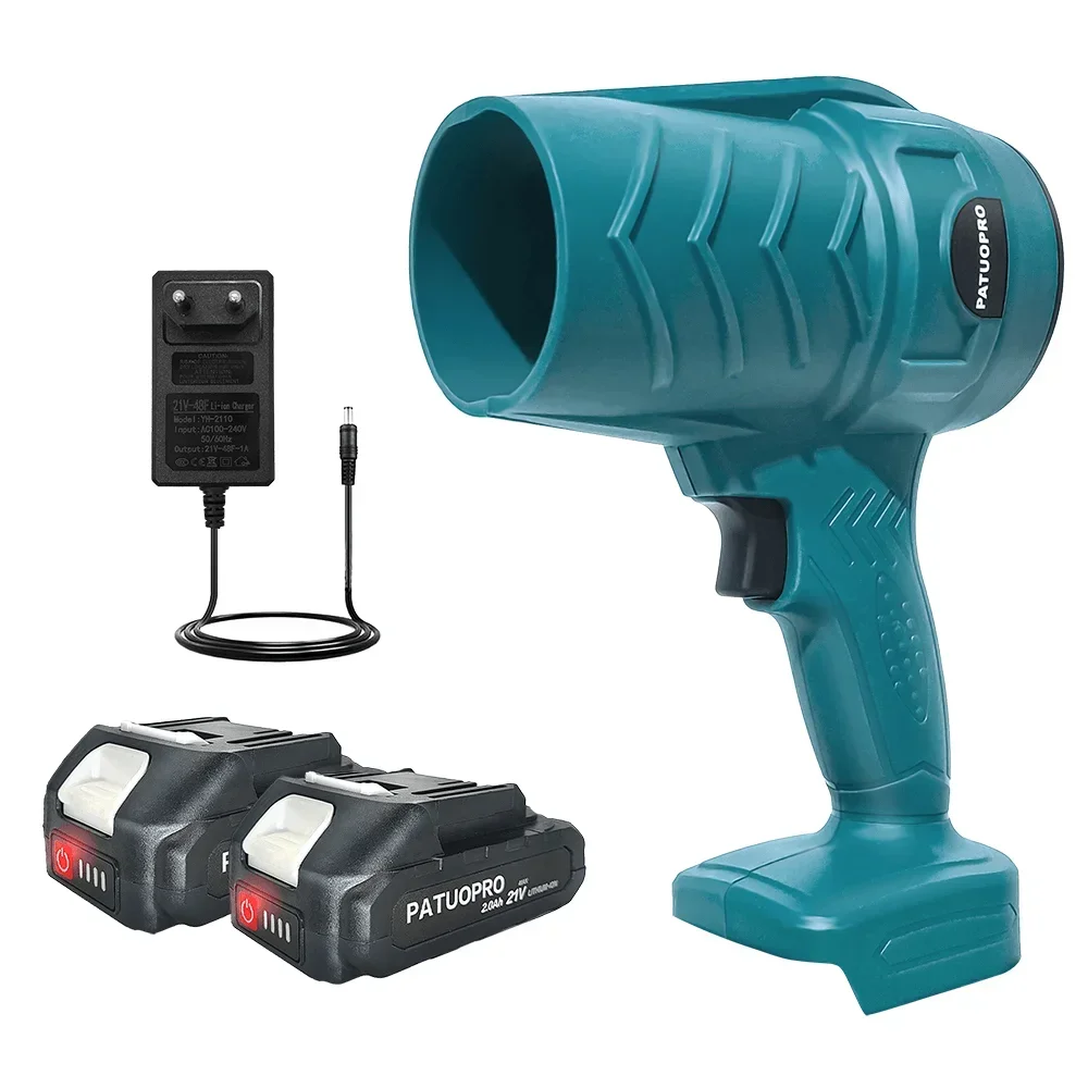 

Cordless Violent Air Blower Rechargeable Turbo Jet Fan Powerful Blowing Dryer Handheld Car Cleaning Tools For Makita 18V Battery