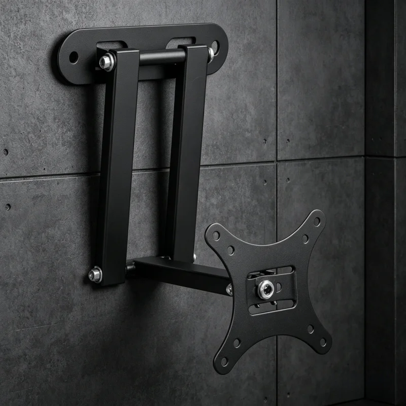 

Universal Adjustable TV Wall Mount Bracket, 14-32 Inch LCD LED Flat Panel Holder, Rotatable Heavy Duty Wall Mount