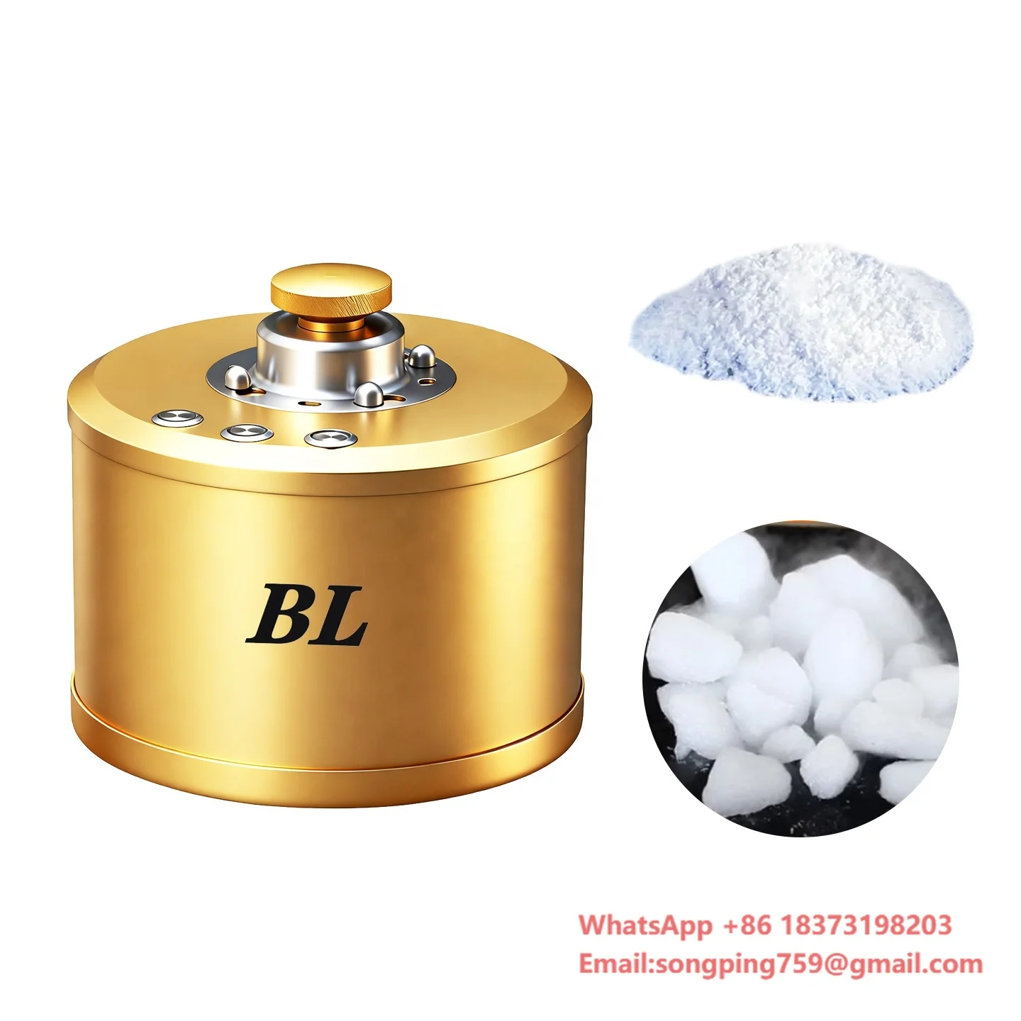 

Промышленная мини-машина для сухого льда Berlon CO2 с цилиндрической формой льда, высокая производительность, нержавеющая сталь 304