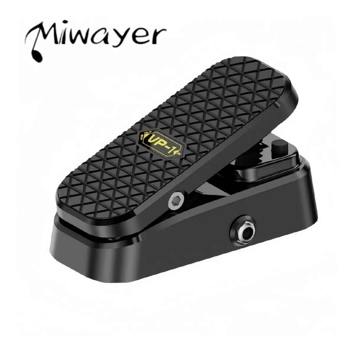 miwayer-vp-1-ボリュームエクスプレッションギターエフェクトペダル-2in1-コントロール、サイレントバッファーメタルシャーシステレオインターフェース電源不要