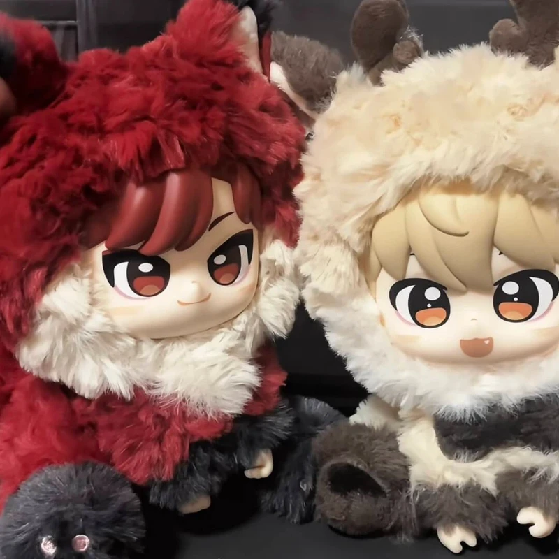 

Original Link Click Vinyl Face Doll Anime Figures Figurine Kawaii Vein Lucas Charles Doll Model Collection Christmas Gifts Toy