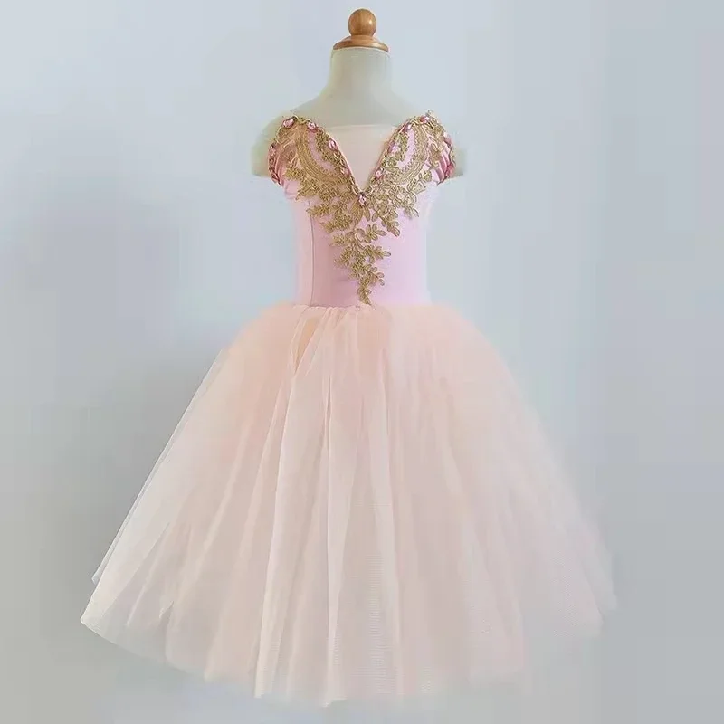 robe-tutu-de-ballet-pour-filles-justaucorps-de-gymnastique-longues-robes-de-ballet-blanches-costume-de-danse-de-princesse-ballerine-robe-de-fete-d'anniversaire