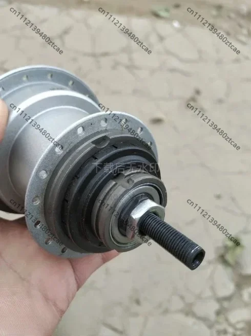 36 Spoke Hole Front Drum Brake Hub 100mm Vintage Touring Bike Hub With Gate Wire Retro Bicycle Replacement Parts