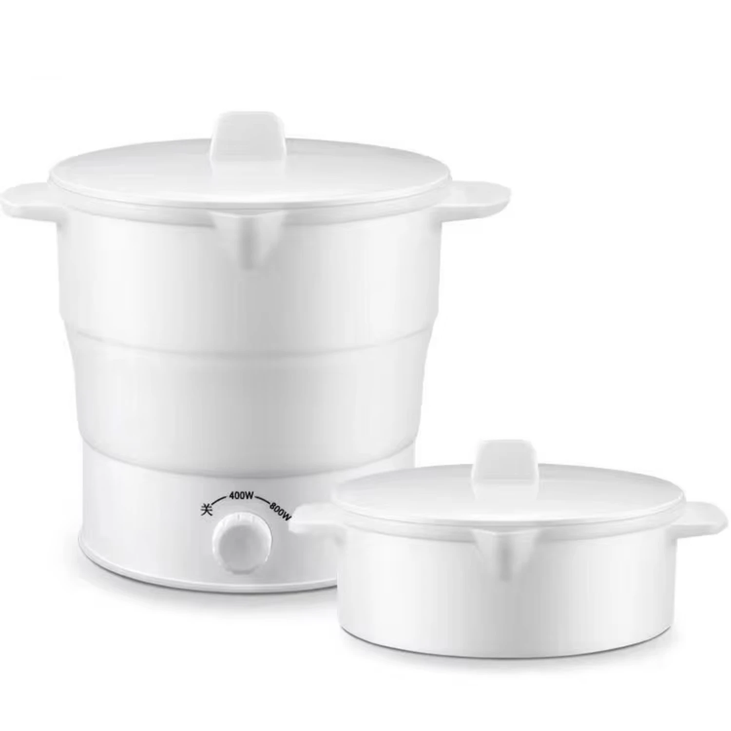 Collapsible 220V Multi-functional Wok Rice Cooker Pot