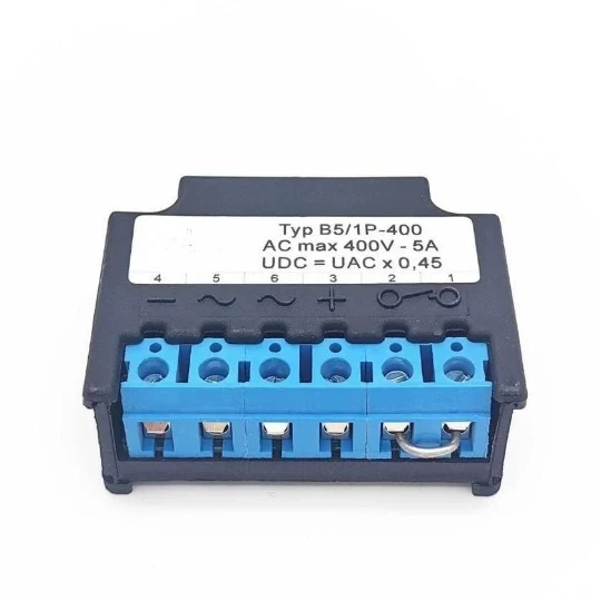 ..For B5/1P-400 Rectifier AC400V Output DC190V 5A Motor Brake Rectifier..