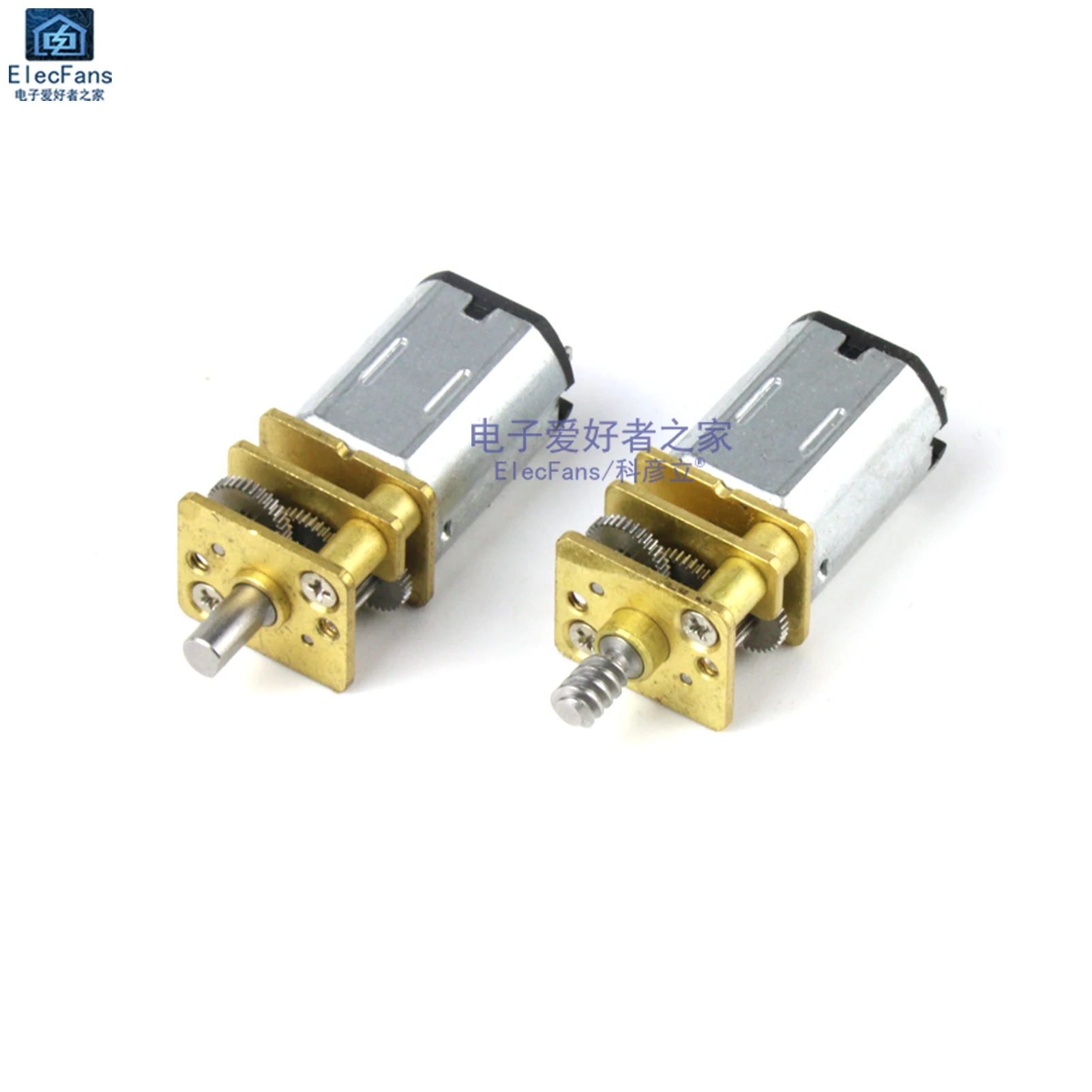 Worm N20 Reduction Motor DC Low Speed Motor with Metal Gearbox DC3V-6V 37-74 Rpm