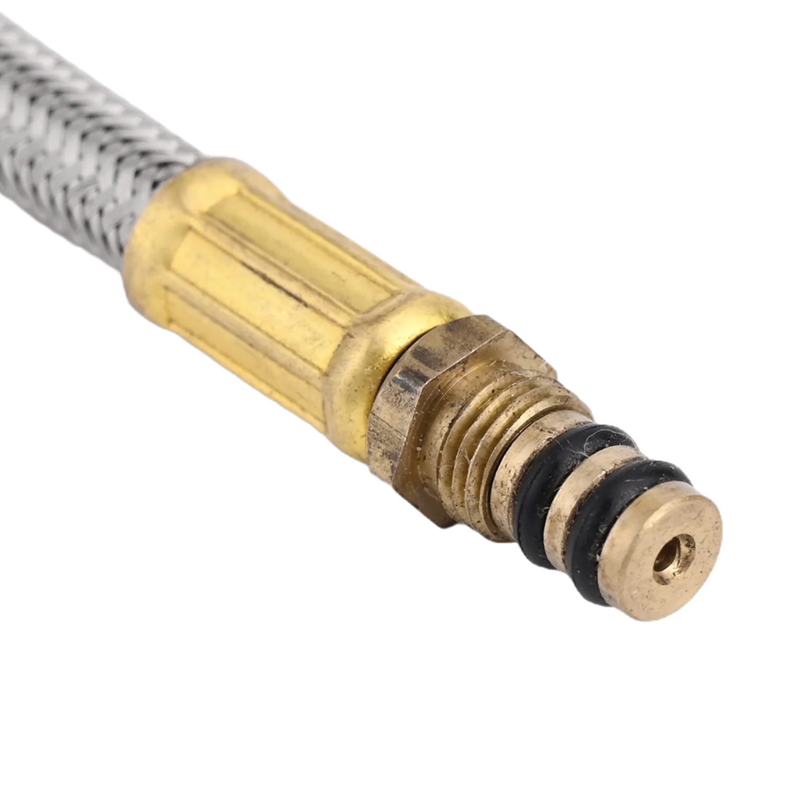 1 قطعة أنبوب مضفر ل 35 سنتيمتر-62 سنتيمتر في الهواء الطلق موقد للتخييم تمديد أنبوب مضفر أنبوب خرطوم خزان الغاز اكسسوارات أنابيب الفولاذ المقاوم للصدأ