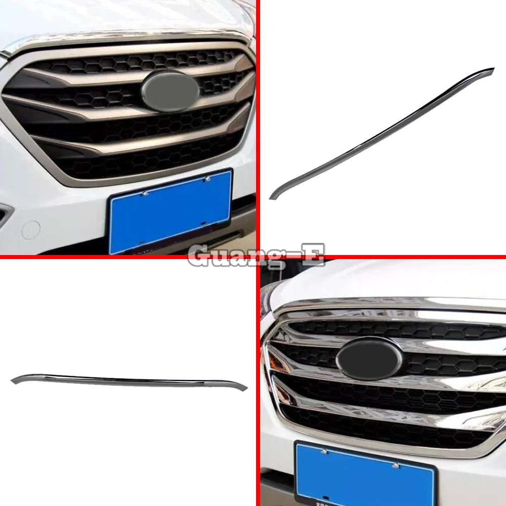 

For Hyundai IX35 2010 2011 2012 2013 2014 2015 2016 2017 Car ABS Front Body Engine Machine Grille Grill Hood Stick Lid Trim Lamp