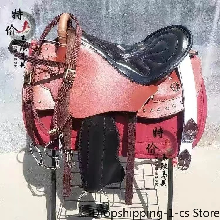 Full Set Of Accessories For Large Horse Saddles In Tourist Saddle Scenic Area Endurance Riding Saddle