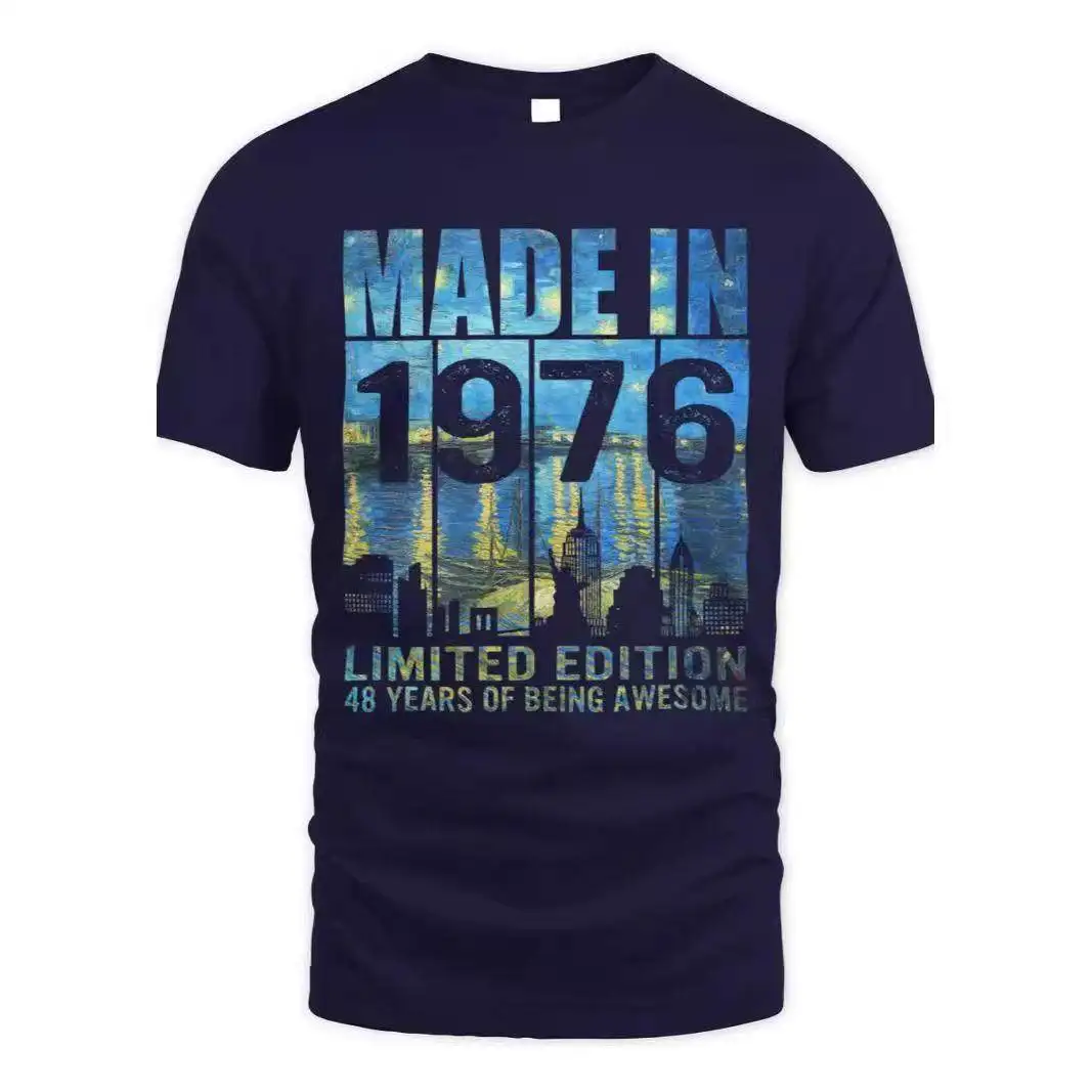 Trendy ort Sve T-irt 974 Print Versatile Summer Faion Independent Station Cross-Border New Arrival 2024