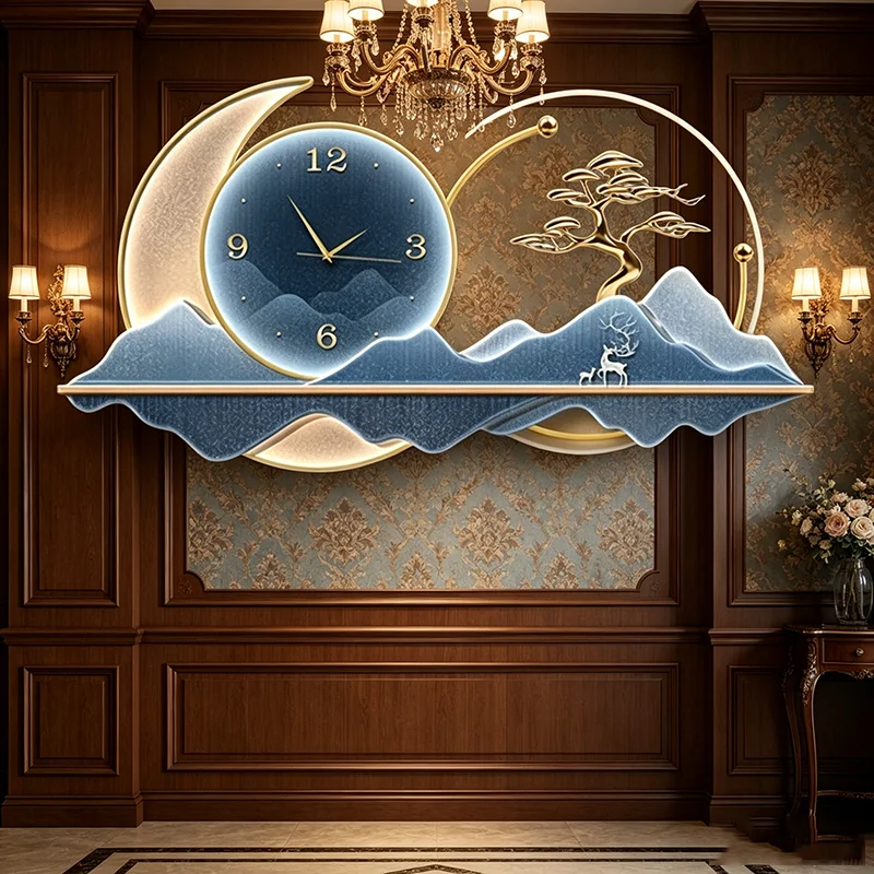 Large Size Art Mural Wall Watch Luxury Digital Funky Universal Fashion Clock Wall Modern Relogio De Parede Postmodern Furniture