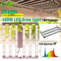240W 320W 480W Grow Light Led Full Spectrum LM281B Growing Lamp for Indoor Greenhouse Growbox Hydroponics Veg Flowers
