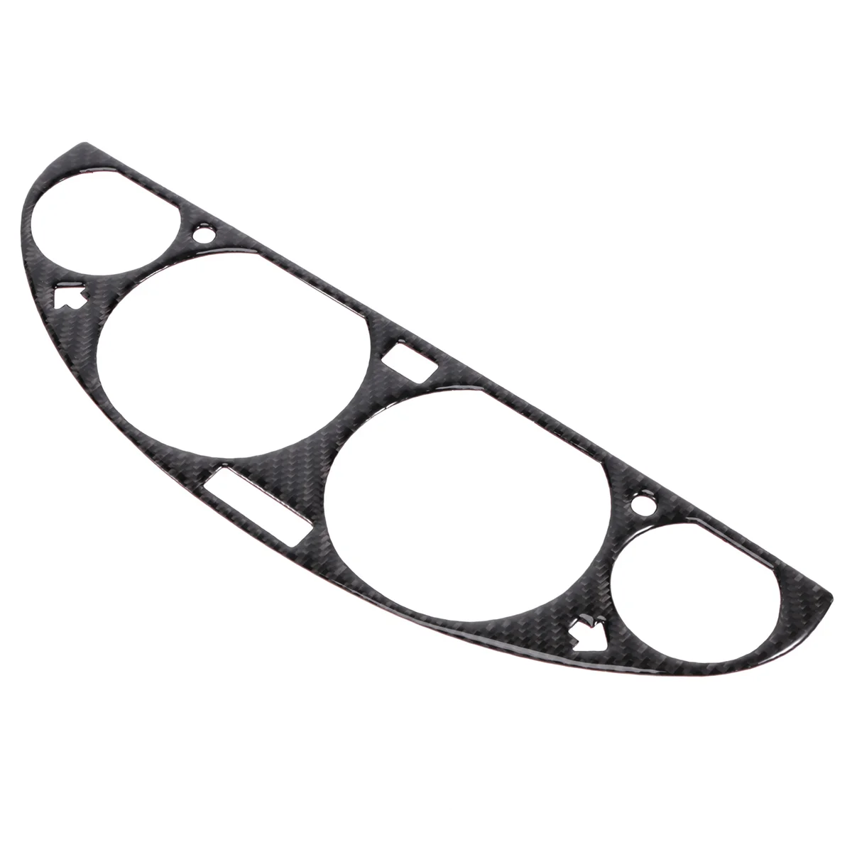 for 3 E46 M3 1998-2005 Carbon Fiber Internal Instrument Panel Decorative Frame Dashboard Cover Stickers