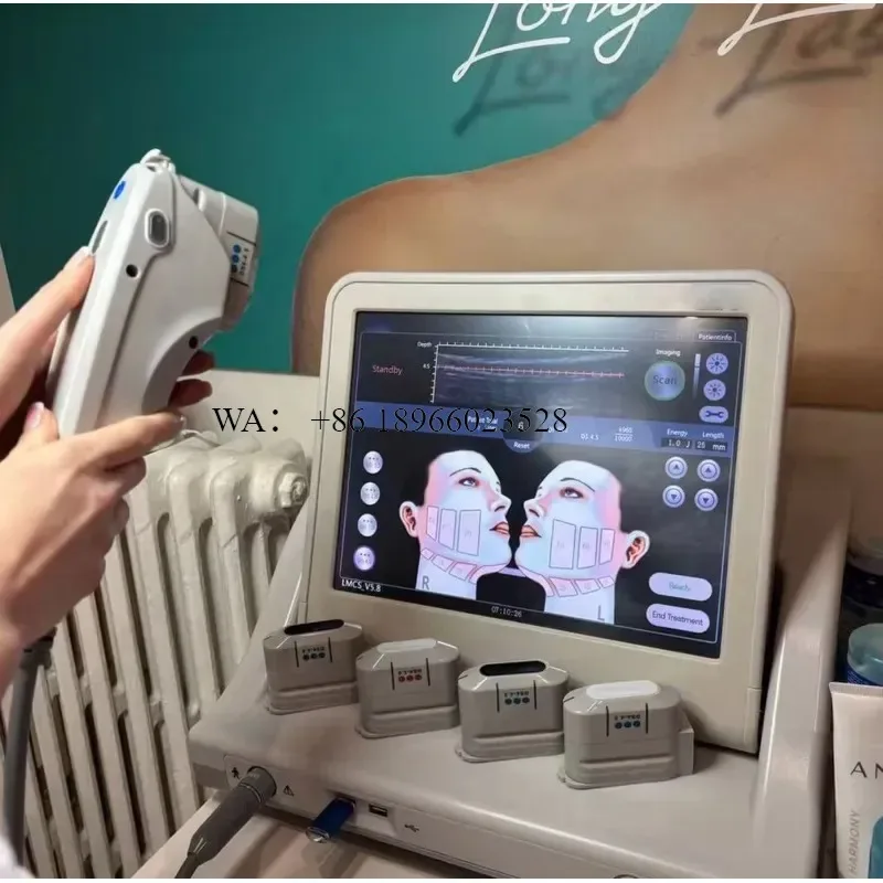 WMWMNU 2025 Portable 4D Face and Neck Device for Vagina Tightening Facial Body Care 10000 Pulses Discount