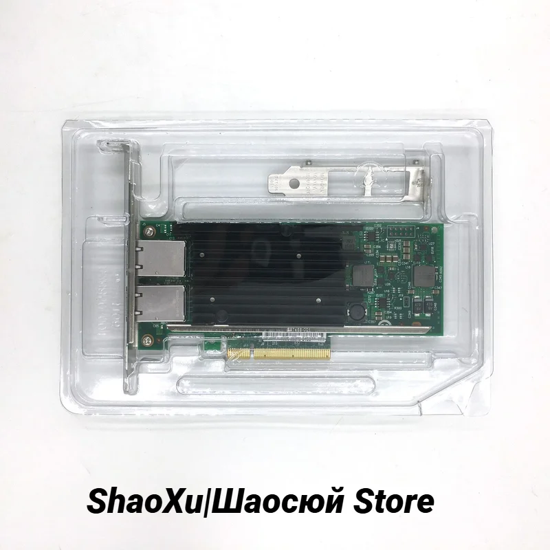 

НОВЫЙ X540-T2 OEM 10G с двумя портами RJ45 Ethernet Преобразованный сетевой адаптер