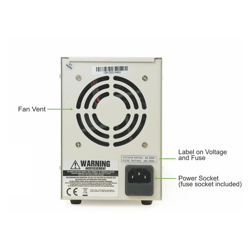 KORAD KA6005D -Precision Variable Adjustable 60V, 5A DC Linear Power Supply Digital Regulated Lab Grade