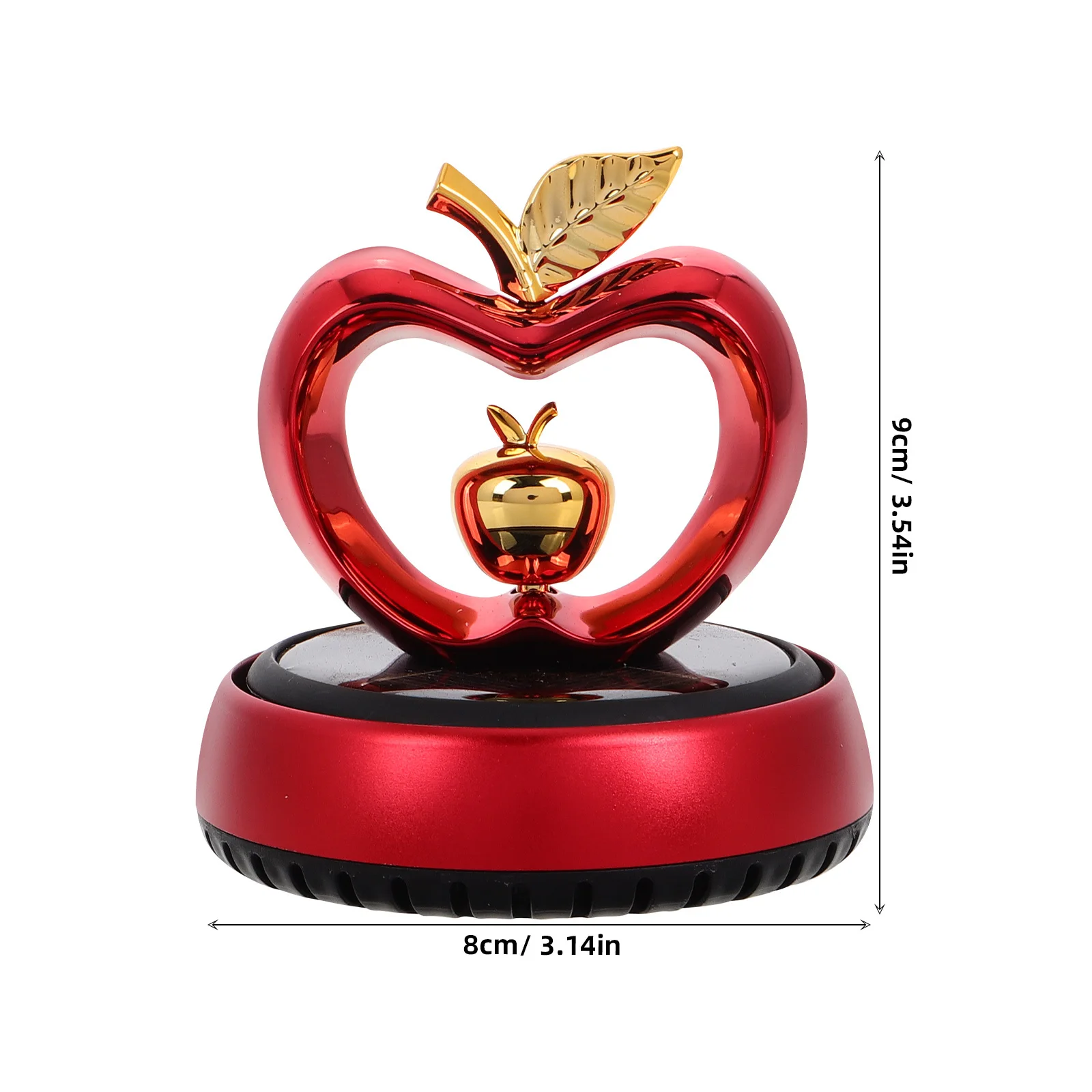 سيارة الشمسية الروائح الناشر الفاخرة رائحة الصلبة النفط العطر لوحة القيادة السيارة الديكور الداخلية المعطر السيارات #5