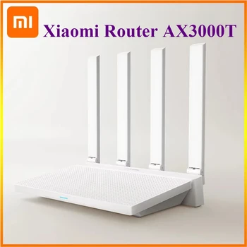 2024 נתב xiaomi x3000t 2.4ghz 5 gz 1.3ghz cpu 2x2 160mhz ואן lan הוביל חיבור nfc עבור משחקי משרד ביתי משחקים mi