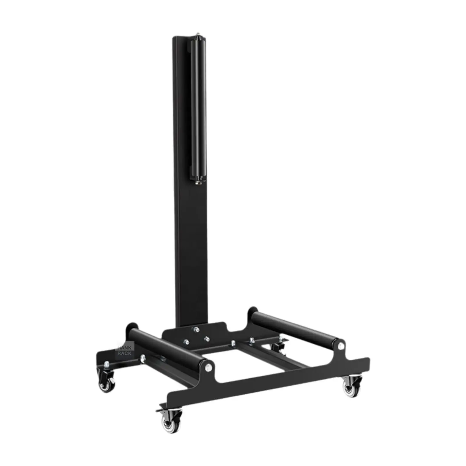 Wheel Cleaning Polishing Stand Rolling Heavy Duty Steel 360 Rotation for Deep Tire Detailing Ceramic Coating and Home Garage Use