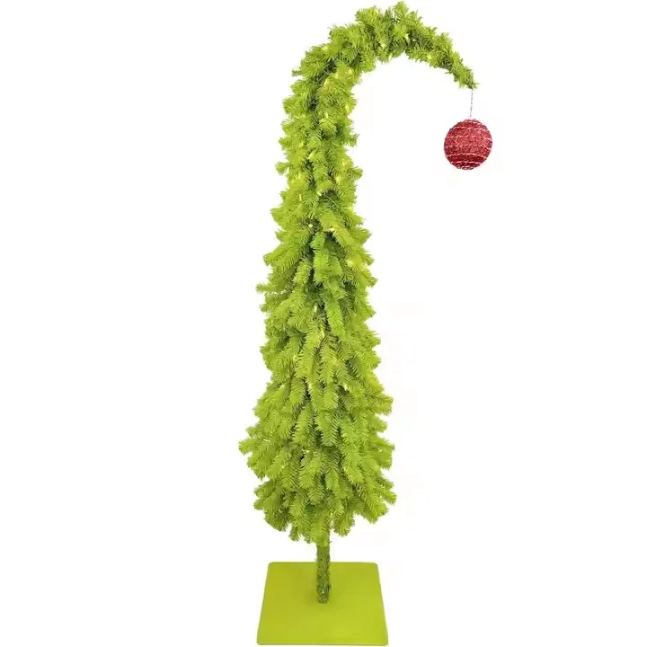 High Quality 5ft Dense Pvc Christmas Tree Pop Festive Green Man Party Christmas Decorations